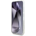 Case Karl Lagerfeld Button Choupette pealetrükitud logoga MagSafe Samsung Galaxy S25+ valge