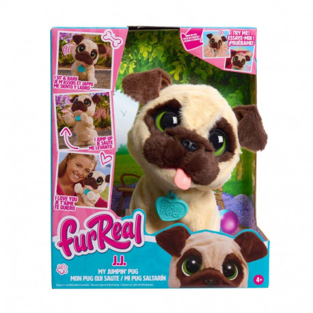 FURREAL JJ My Jumping Pug Interactive toy