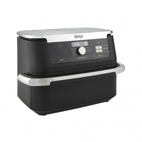 NINJA | Double Air Fryer | AF500EU Foodi FlexDrawer | Power 2470 W | Capacity 10.4 L | Black