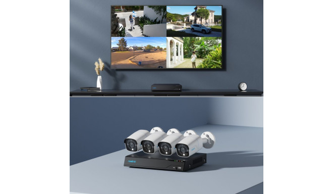 Reolink NVS8-8MB4 4K UltraHD PoE surveillance system