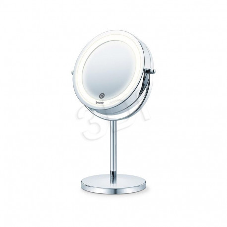 Beurer BS 55 makeup mirror, 13 cm, with LED light and magnifying mirror