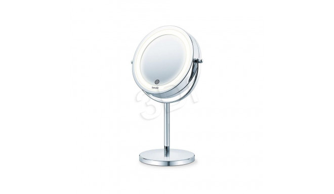 Beurer BS 55 makeup mirror, 13 cm, with LED light and magnifying mirror