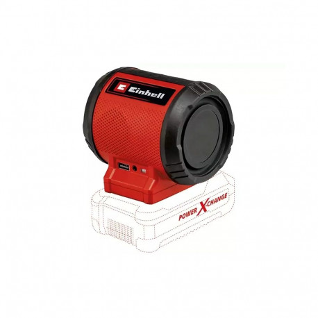 Radio EINHELL TC-SR 18 Li Solo, 18 V, Bluetooth, without battery