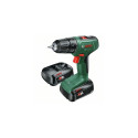 Juhtmeta puurtrell/kruvikeeraja BOSCH EasyDrill 18V-40, 18 V, 2 x 2.0 Ah Li-ion, 40 Nm