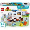 LEGO DUPLO kiirabi ja juhi ehituskomplekt