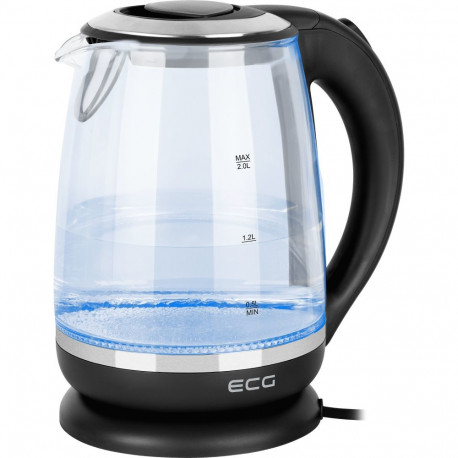 Electric, glass kettle ECG RK 2080, 2 l