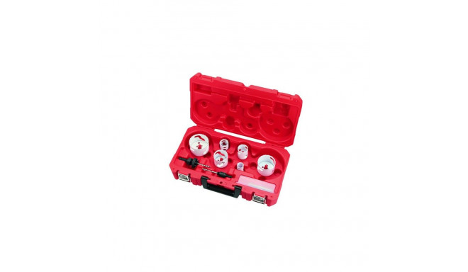 Drilling crown set MILWAUKEE Hole Dozer bi-metal 10 pcs.