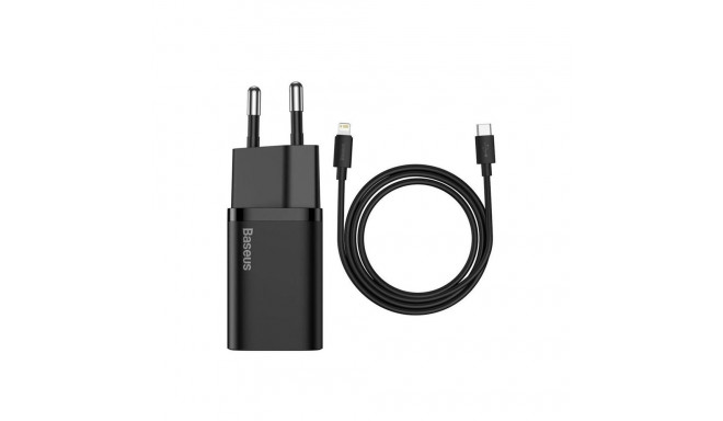 WALL CHARGER SUPER SI 1C USB-C 20W BLACK