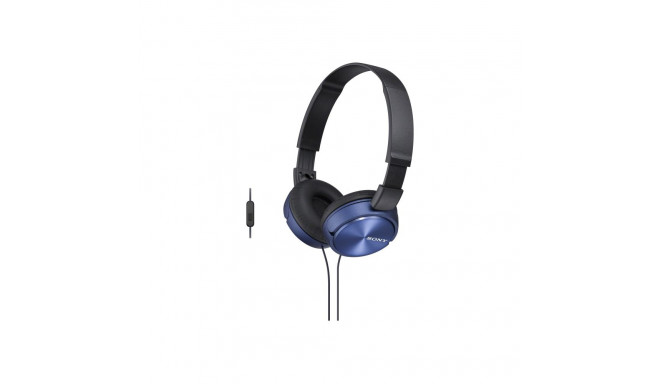 Sony | Foldable Headphones | MDR-ZX310 | Headband/On-Ear | Blue