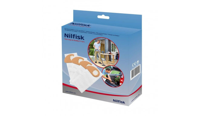 Filter bags for vacuum cleaner NILFISK Buddy, 4 pcs.