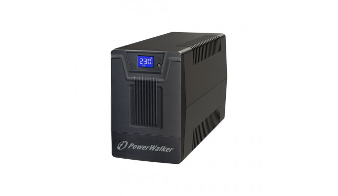POWERWALK VI 1000 SCL Line-Interactive UPS 1000VA 4x SCHUKO, RJ11/RJ45 sisend/väljund, USB, LCD