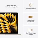 MacBook Air 13” Apple M4 10C CPU, 10C GPU/16GB/512GB SSD/Starlight/RUS