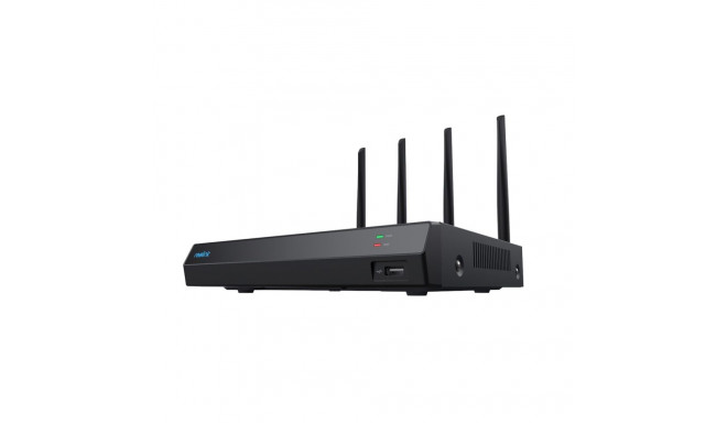 Reolink NVS12W - 12-kanaliline Wi-Fi 6 NVR, toetab kuni 16MP kaamerat, 5/2,4 GHz Wi-Fi, 2TB HDD, 16T