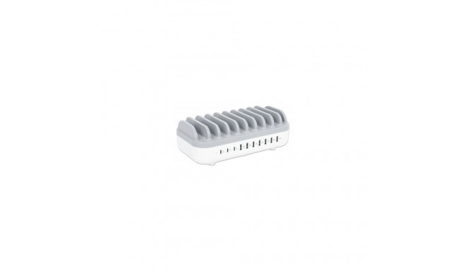 Manhattan laadimisjaam, 10x porti: 3x USB-C (kuni 18W PD) ja 7x USB-A (kuni 12W), 120W koguväljund, 