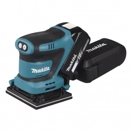 Makita käsilihvija DBO480Z juhusliku orbiidiga 14000OPM 210W, must, sinine