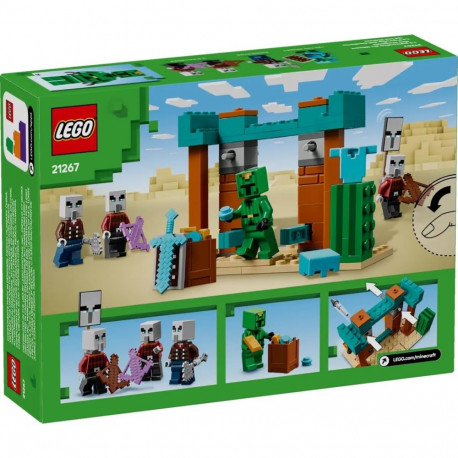LEGO MINECRAFT 21267 Illageri kõrbe patrull