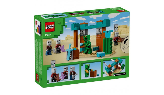 LEGO MINECRAFT 21267 Illageri kõrbe patrull