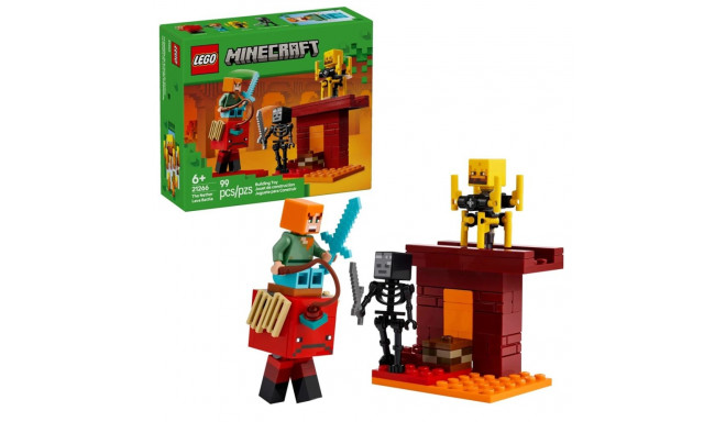 LEGO MINECRAFT 21266 The Nether Lava Battle