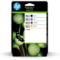 HP 963 4-pack must/sinine/magenta/kollane originaaltindiprinteri kassetid