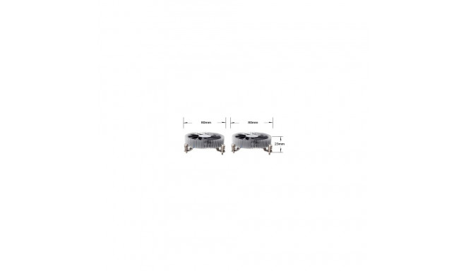 SilverStone Nitrogon SST-NT07-115X madala profiiliga protsessori jahuti