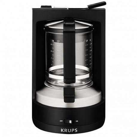 Krups filter coffee machine T8.2 KM 4689, black/silver