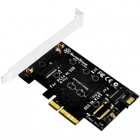 SilverStone SST-ECM20 - SATA M.2 Controller - 2x M.2