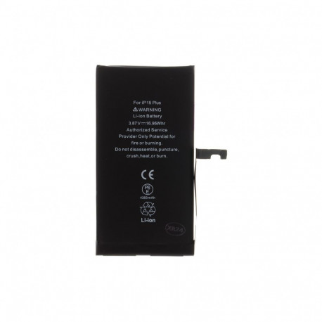 - Battery for iPhone 15 Plus 4383mAh Li-Ion (Bulk)