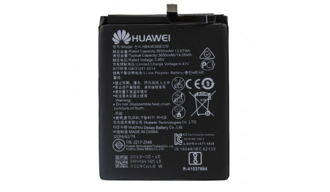 Huawei - HB436380ECW Huawei Battery 3650mAh Li-Ion (Service Pack)