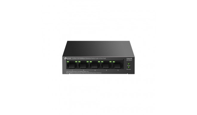 TP-Link NET SWITCH 5PORT 10/100M 4POE+/LS105LP