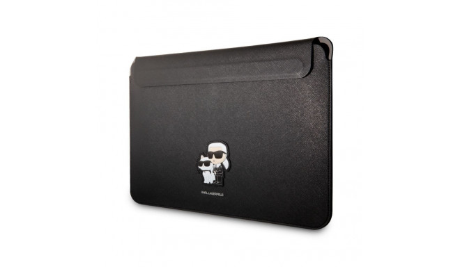 Karl Lagerfeld - Karl Lagerfeld Saffiano Karl and Choupette Laptop Sleeve 13/14