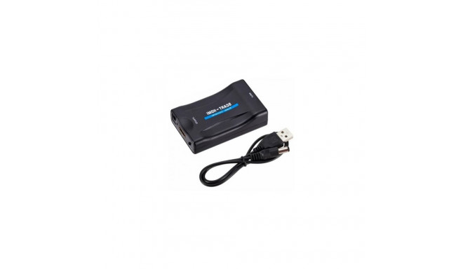 Fusion Accessories Converter SCART to HDMI + audio Black
