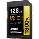 Memory Card - Lexar Professional 128GB 1800x 280R/210W UHS-II SDXC V60 ( 1 pc.) (Non-original packag