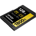 Memory Card - Lexar Professional 128GB 1800x 280R/210W UHS-II SDXC V60 (2 pcs)