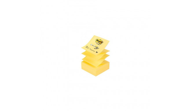 Märkmepaber iseliimuv POST-IT 330 Z-note kollane 76x76 (pakis 100l.)