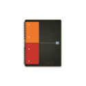 Kaustik A4 ruut5x5 80lehte spiraalköide augustatud Oxford International Notebook