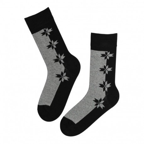 SOKISAHTEL HARALD rahvusliku mustriga sokid meestele 446