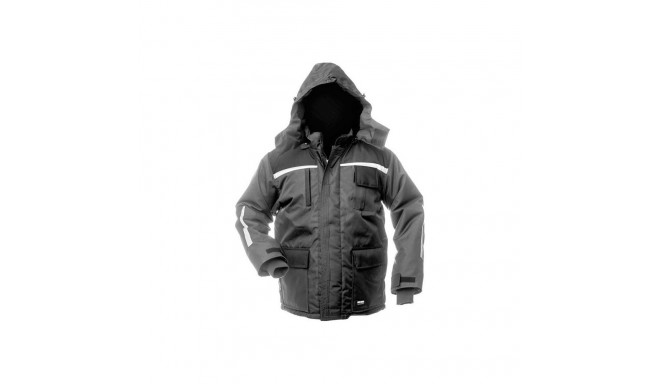 "jope pikk arktiline hall/must WJ-8924 XL"