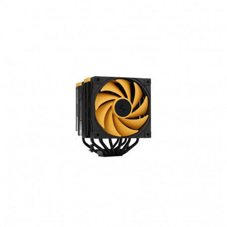 DeepCool AK620 Zero Dark Zoria Processor Air cooler 12 cm Black, Yellow 1 pc(s)