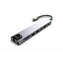 Inca ITPC-7T interface hub USB Type-C 1000 Mbit/s Aluminium