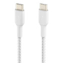Belkin CAB004BT1MWH USB cable 1 m USB C White