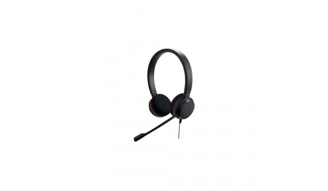 Jabra Evolve 20 Headset Wired Head-band Office/Call center USB Type-C / USB Type-A Black