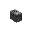 Verbatim UTA-05 65W GaN III Universal Travel Adapter with 2 x USB-C PD &amp; QC 4+ &amp; 2 x