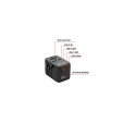 Verbatim UTA-05 65W GaN III Universal Travel Adapter with 2 x USB-C PD &amp; QC 4+ &amp; 2 x