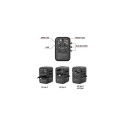 Verbatim UTA-05 65W GaN III Universal Travel Adapter with 2 x USB-C PD &amp; QC 4+ &amp; 2 x