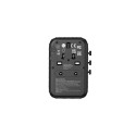 Verbatim UTA-05 65W GaN III Universal Travel Adapter with 2 x USB-C PD &amp; QC 4+ &amp; 2 x