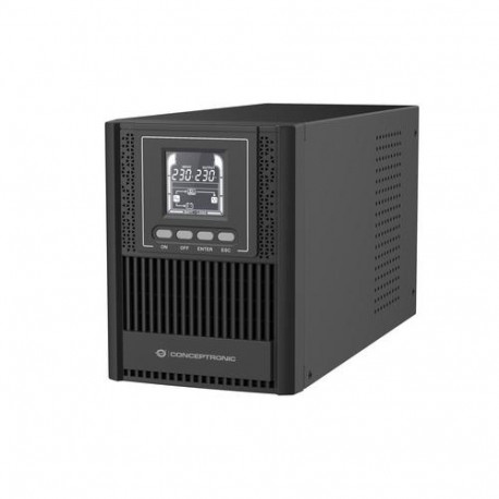 Conceptronic ZEUS52E1K 1000VA 900W Online Tower UPS, IEC