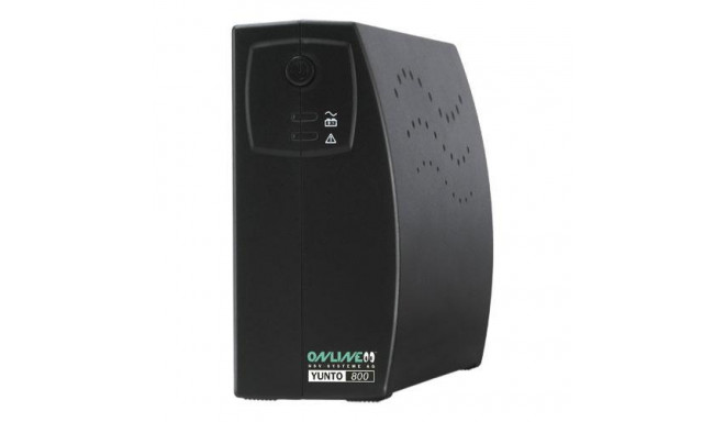 ONLINE USV-Systeme YUNTO 800 uninterruptible power supply (UPS) Line-Interactive 0.8 kVA 480 W 3 AC 