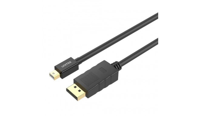UNITEK Y-C611BK DisplayPort cable 2 m Mini DisplayPort Black
