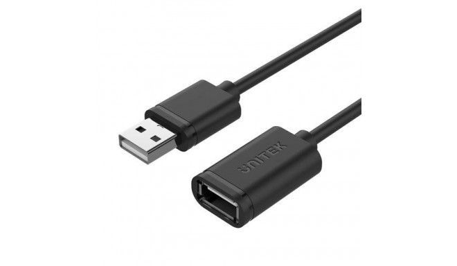 UNITEK Y-C417GBK USB cable USB 2.0 3 m USB A Black