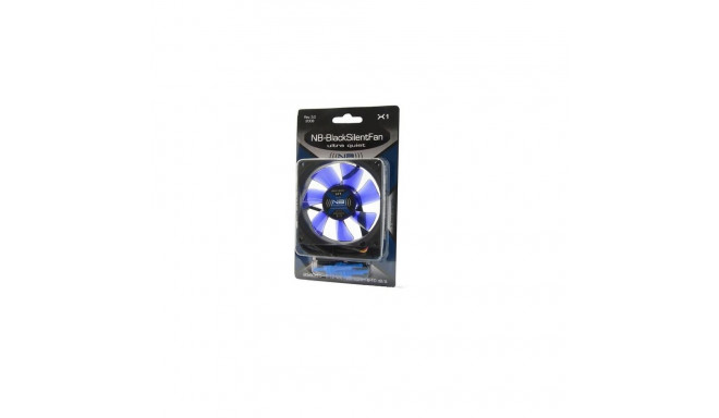 Noiseblocker NB-BlackSilentFan X1 80mm Computer case Fan Black, Blue